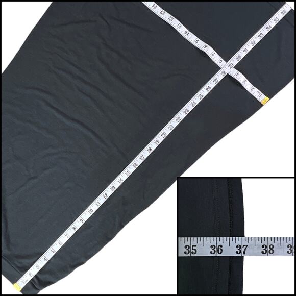 Ambiance Apparel Stretchy High Waist Maxi Skirt Ladies Small Charcoal Gray - Picture 9 of 10